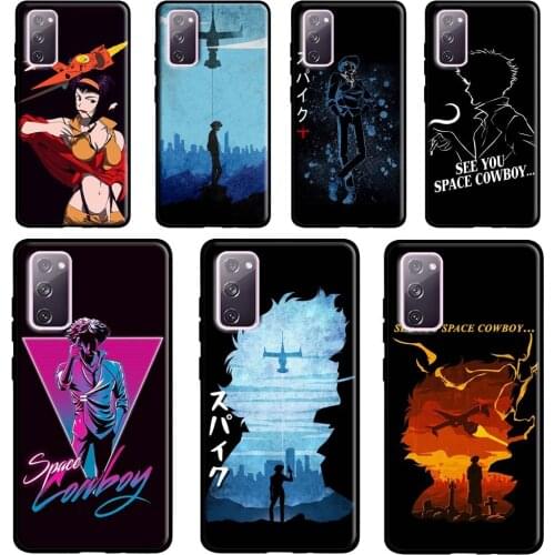 Space Cowboy Bebop Case For Samsung Galaxy S10 S8 S9 Plus S10e Note 9 Note 10 Note 20 S21 Ultra S20 FE Cover