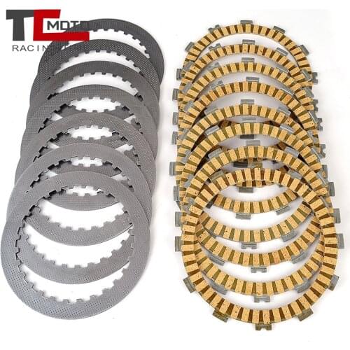 Clutch Friction Disc Plates For Honda CRF450R CRF450X CRF 450R R6 R7 R8 CRF450 XRL 22201-MEB-670 22201-MEN-A10 22321-KZ3-690