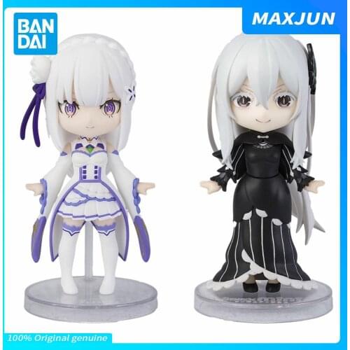 MAJUN Genuine BANDAI Anime Re Life in a different world from zero Echidna 22cm PVC Re Zero Action Figure Model Doll Toys