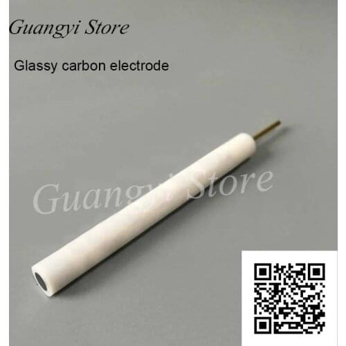 Glassy Carbon Electrode Glassy Carbon Working Electrode 2/3/4/5mm
