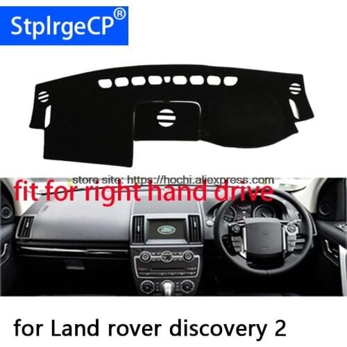 For land rover discovery 2 right hand drive dashboard mat Protective pad black car-styling Interior Refit sticker Mat products