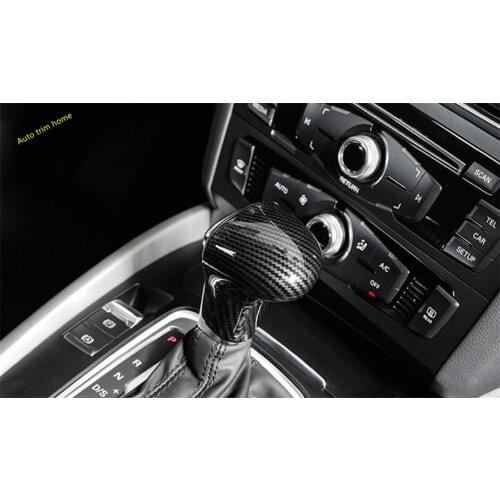 Lapetus Gear Shift Gearshift Knob Panel Cover Trim 1 Piece For Audi A4 B9 2013 - 2016 / A6 2013 - 2017 ABS Auto Accessories