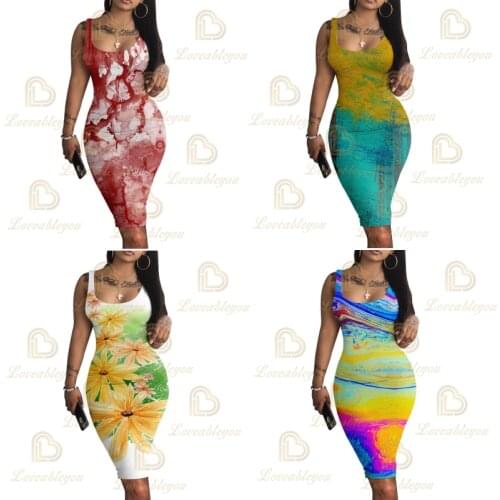 Loveableyou Sleeveless Summer Dresses