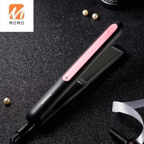Small V Hair Curler Ironing Straight Hair Curls Dual-Use Hair Straightener Short Hair Care Lazy Girl Style Durable Family