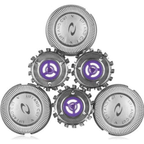 3pcs Electronic Shaver Head Cutter Replacement for Philips Norelco HQ56 HQ6 HQ55 HQ442 HQ300 HQ6696 HQ916 Shaving Heads Blade