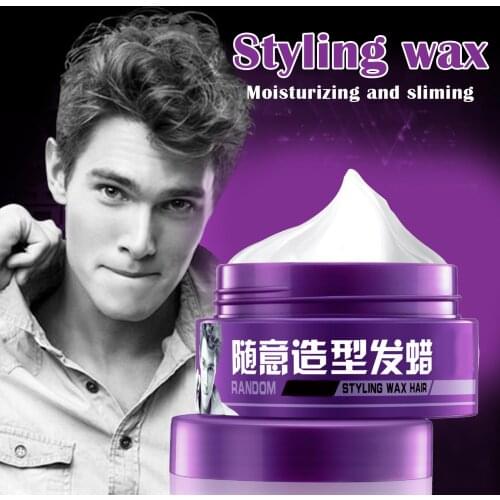 Hair Wax for Groomings Moisturizing and Flakes Free Non Greasy Hold Firm Hold Wax For Man AUG889