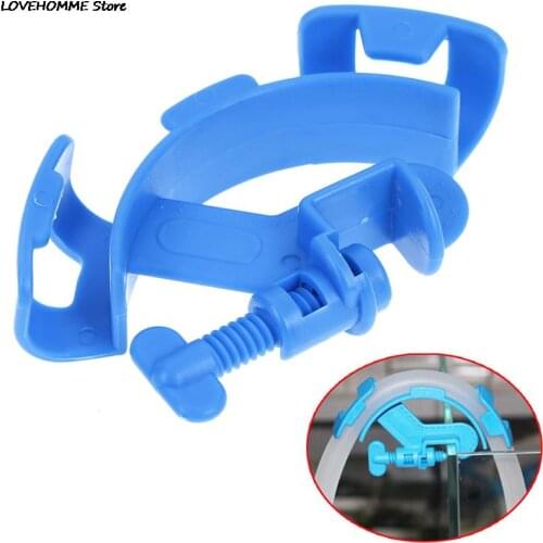 Fish Tank Water Pipe Clip Aquarium Filtration Hose Holder Filter Connect Tube Hatchery Fish Tanks Clean Pump Fixing Clamp Hanger
