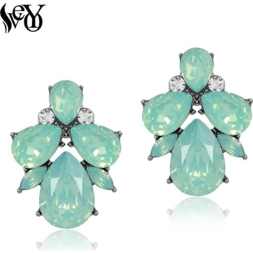 VEYO Geometric 2018 new Design Acrylic Stud Earrings for women Jewelry Gifts