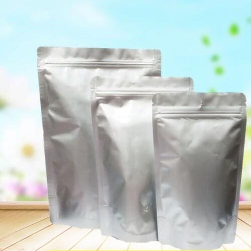 1000Pcs/Lot 9*13+3cm Silver Aluminum Foil Zipper Resealable Valve Moisture Proof Pack Bag Storage Pack Pouch ZA5808