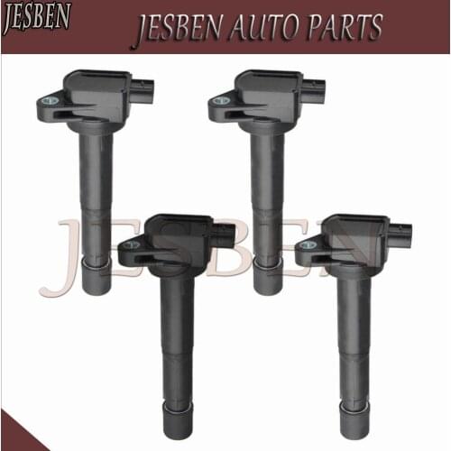 4PCS/LOT 30520-RL5-A01 Ignition Coil Fit For HONDA ACCORD 8 MK8 ACURA TSX 2.4L K24Z3 2008 2009 2010 2011 2012 2013 2014 2015