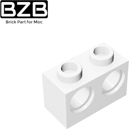 BZB MOC 32000 1x2 With 2 Hole Brick Creative High-Tech Building Block Model Kids Toys DIY Brick Parts Best Gifts