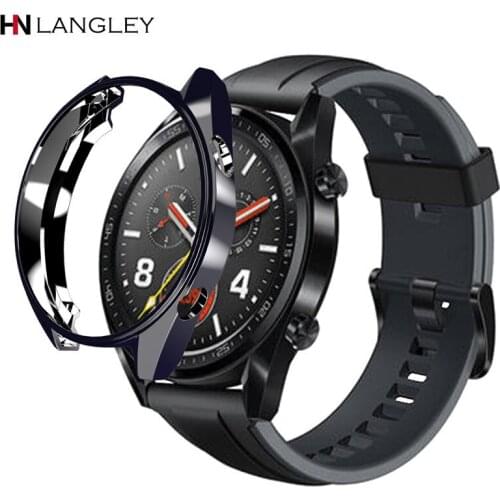 Case for Huawei Watch GT 46mm 42mm Active Protective Case TPU Transparent Protective Case Cover Shell for Huawei Watch GT Active