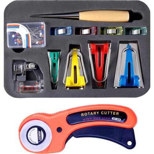Dailylike Machine Tools Binding Sew Multifunction Sewing Bias Tape Maker Set DIY Patchwork Quilting Tool