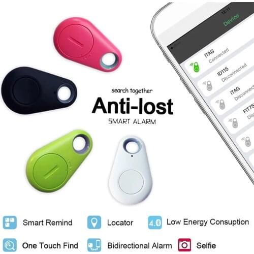 Hot Car Motor Smart Mini Bluetooth GPS Tracker Kids Pets Wallet Keys Alarm Locator Realtime Finder Device Electronics Accessorie