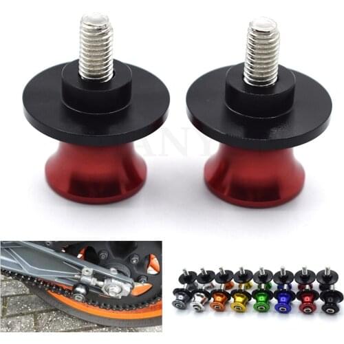 Swingarm Spools Slider For KTM 690 DUKE R/SMC/SMC-R/Supermoto/Enduro R/DUKE 790 Motorcycle Stand Screw M10 CNC Aluminum