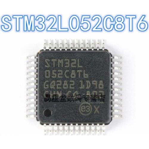 1PCS 100% new original authentic STM32L052C8T6 QFP-48 32L052C8T6 QFP48 32-bit microcontroller chip