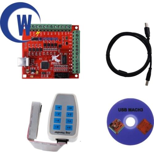 Breakout Board CNC USB MACH3 100Khz 4 Axis Interface Driver Motion Controller Driver Board