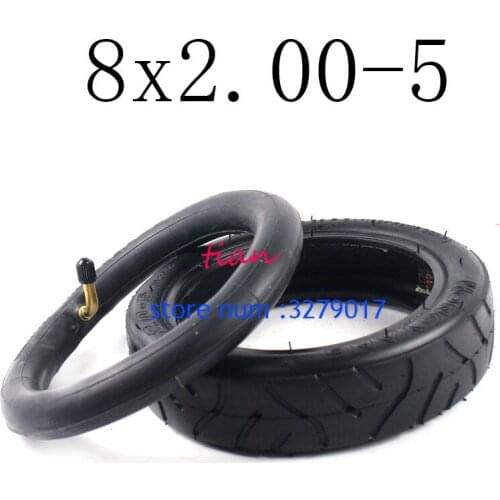 Good Reputation 8 Inch Pneumatic Tire 8X2.0-5 8x2.00-5 Inner Tube and Tyre for Electric Scooter Baby Trolley Motorcycle Part