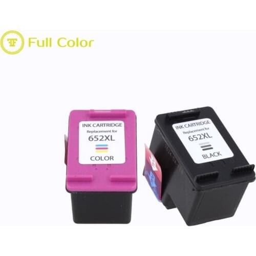 FULLCOLOR ink cartridge 652 compatible for hp 2136 2138 2675 2676 2677 2678 3635 3636 3638 3775 3785 3787 3790 3835 printer