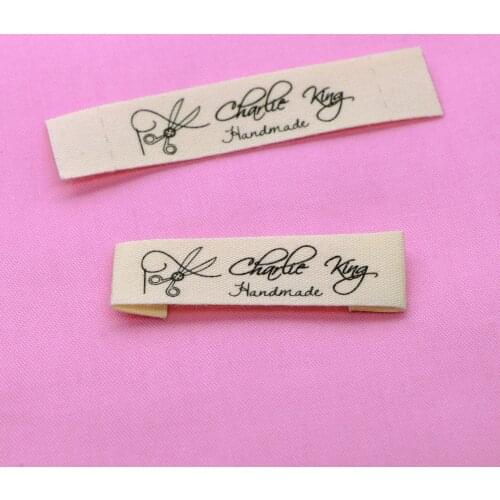 Custom Sewing Labels, Custom Clothing Tags, Name Tags, Handmade labels (FR042)