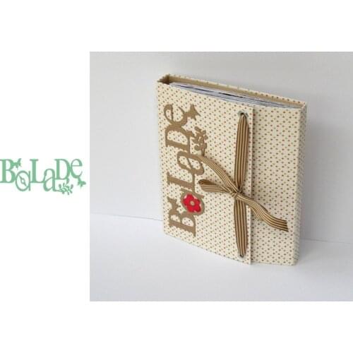 Metal cutting dies french balade die cut mold Scrapbooking paper cards making paper craft knife mould stencils new 2019