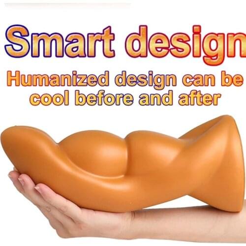 LURE Adult Large Anal Plug Huge Butt Plug Prostate Massage Vaginal Anus Stimulation Dilator Sex Toys For Men Women Masturbation