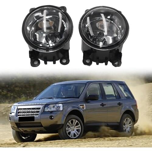 Front Bumper Fog Lights Lamp Foglight with Bulb for Land Rover Range Rover Sport Discovery 4 Freelander