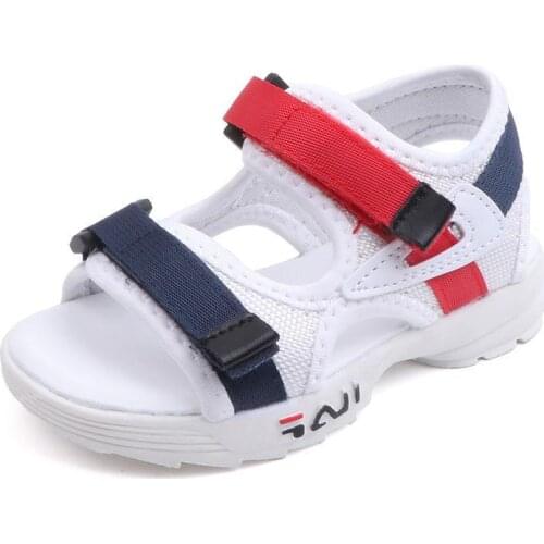 Summer Kids Sandals For Boys Girls Baby Beach Flat Shoes Children Gladiator Sandals Toddler Student Outdoor Sports Casual Shoes