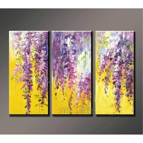 MODERN ABSTRACT HUGE WALL ART OIL PAINTING ON CANVAS beautiful impression flower decorative pictures