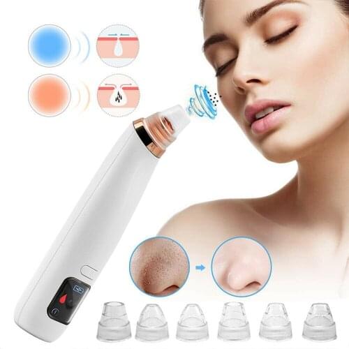Blackhead Remover Vacuum Acne Pimple Black Spot Suction Electric Facial Pore Cleaner Skincare Exfoliating Beauty Instrument