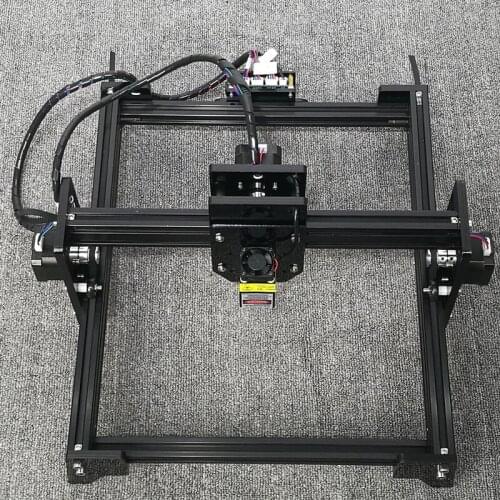 2018 latest laser engraving DIY black metal body 500 mW 21X25cm engraving area laser engraving machine