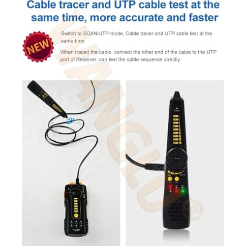 CT66 Network cable Wire cable Break Cable Tester Phone Cable Detector Meter Tracking Device