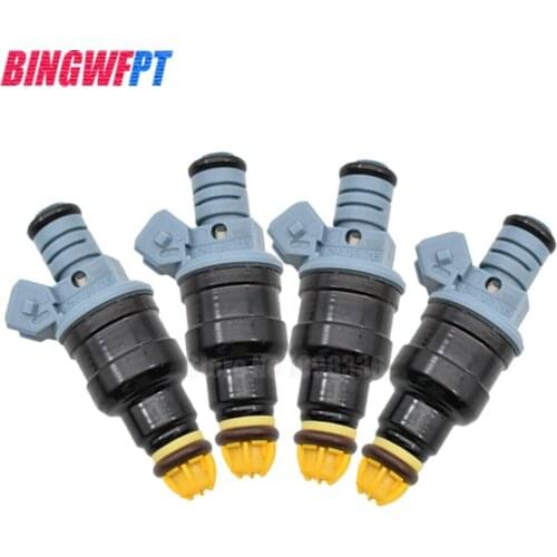 4PCS 0280150715 13641734776 fuel injectors for BMW 318I 1.8L L4 1985