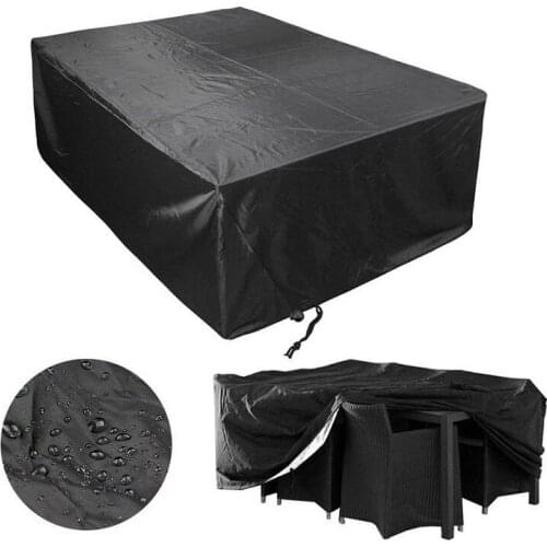 Outdoor Furniture Waterproof Covers 210D Anti-UV Oxford cloth Durable Patio Garden Rain Snow Table Sofa Chair Dust Proof Cover