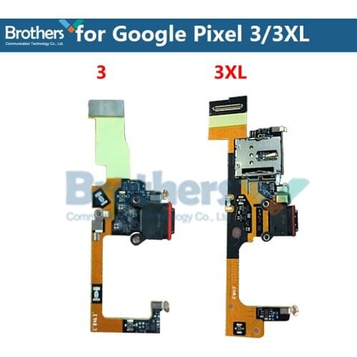 USB Charging For Google Pixel 3 3XL Charger Port Dock Connector Flex Cable For Google Pixel 3 3XL Replacement Part Original Top