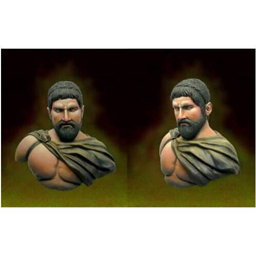 1/10 Spartan officer bust Resin Model Miniature figure Unassembly Unpainted