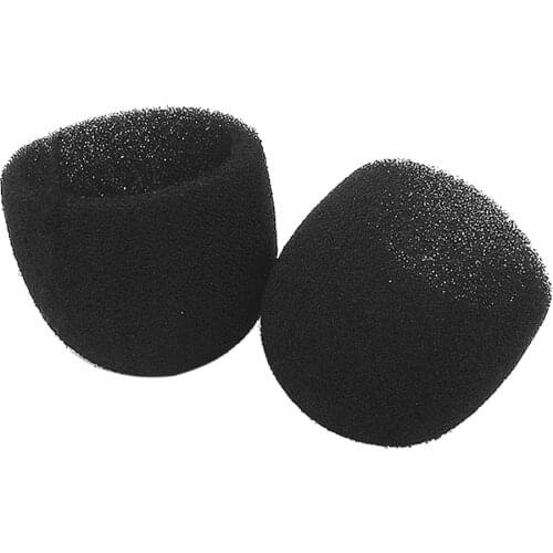 2020 New Black Round Ball Shape Microphone Cap Windscreen Grill Inner Foams Sponge for SM58 SLX24 PGX24 PG58 BETA58A Mic Cover