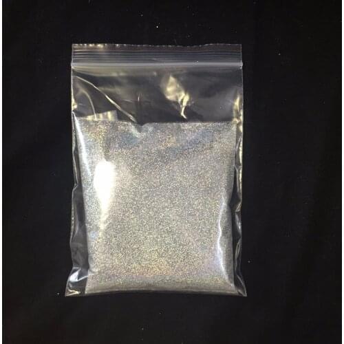 50G Laser Silver glitter powder flash powder, shiny metal sheets,Nail decoration paint coating