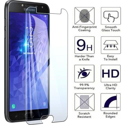 9H 0.26mm Tempered Glass for Samsung Galaxy J3 J7 2018 J3 J5 J7 2015 2016 2017 Prime Screen Protector HD Protection Safety Film