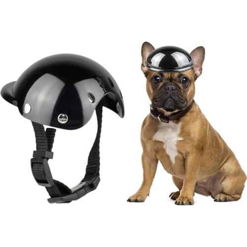 Pet Helmet Motorcycle Helmet Dog Cat Tiara for Small Medium Dogs French Bulldog Chihuahua Cat Headdress Party Funny Photo Props