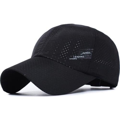 New rainproof baseball cap fashion summer quick-drying waterproof hat men outdoor sports casual caps sunscreen sun hats