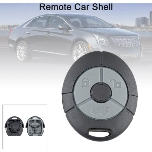 3 Buttons Black Smart Car Remote Key Fob Shell Durable Auto Car Key Case Replacement Fit for Rover Streetwise MG/TF/ZR/ZS/25/45