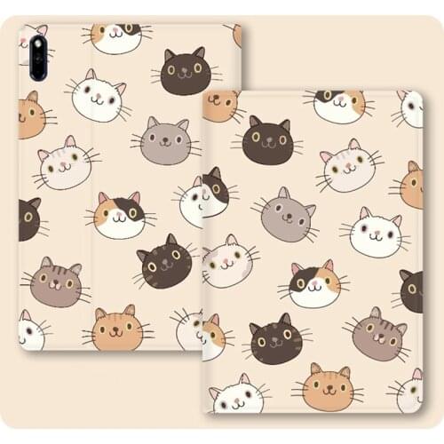 For Huawei MatePad 10 4 10.4 Case BAH3-W09 BAH3-AL00 2020 Soft Back Folio Case for Huawei MatePad Pro 10.8 8.4 Tablet Cover