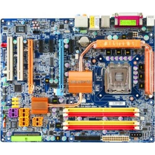 For Gigabyte GA-965P-DS4 Original Used Desktop Motherboard 965P-DS4 P965 965P LGA775 DDR2