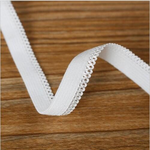 10 Meters Wholesale High Quality Elastic Lace Stretch Lace Trim Black White Lace Ribbon Sewing Craft DIY Garment Home Decoration