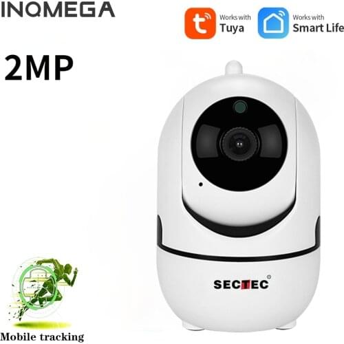 INQMEGA 2MP Wireless IP Camera TUYA Smart Home Security Monitoring Automatic Tracking CCTV Network Wifi Camera