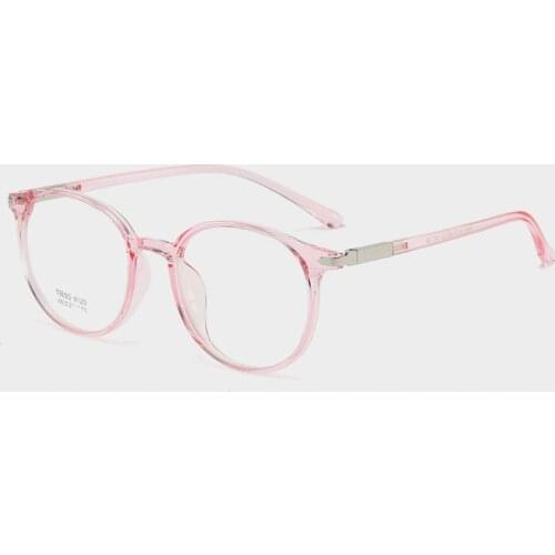 Round Glasses Frame Woman Men Glasses Retro Myopia Optical Frames Metal Clear lenses Black Gold Eyeglasses Oculos 8125