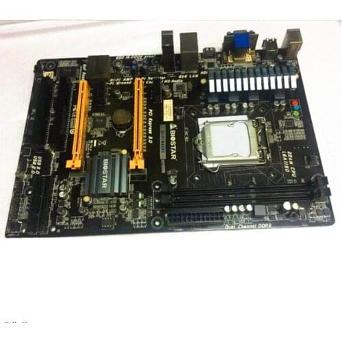 For BIOSTAR Hi-Fi B85S2 Original Used Desktop Motherboard B85 LGA 1150 DDR3 16G SATA3 USB3.0 ATX