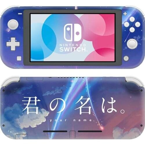 Anime Your Name NintendoSwitch Skin Sticker Decal For Nintendo Switch Lite Protector Nintend Switch Lite Skin Sticker Vinyl