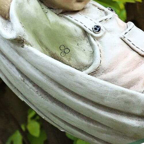 Garden Tree Hanging Statue Lawn Figurine Window Hanging Sculpture Ornament